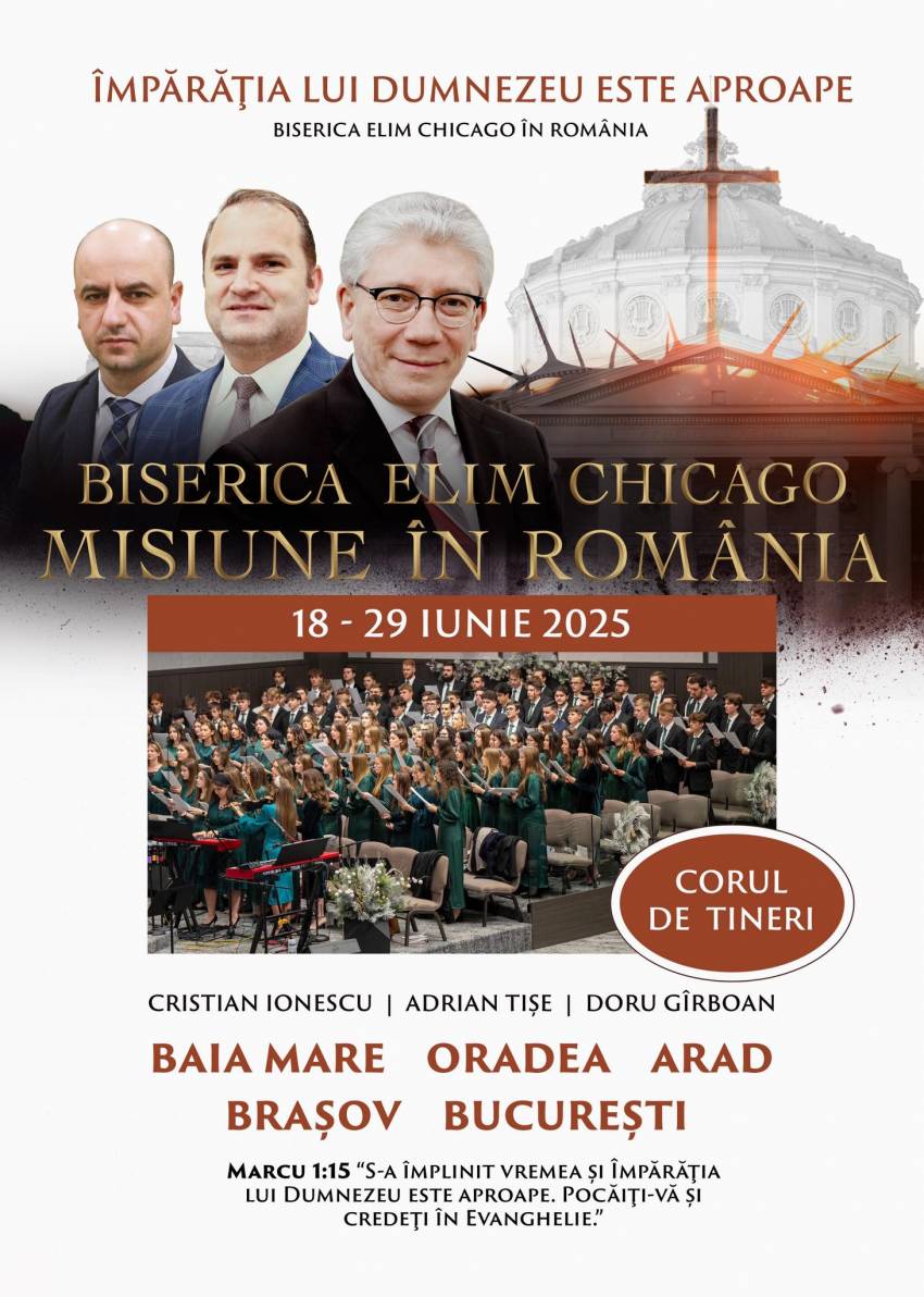 Biserica Elim Chicago: Misiune în România