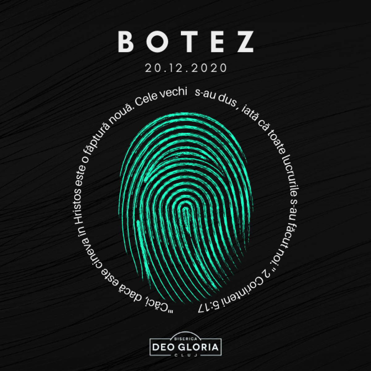 Botez la Biserica Deo Gloria Cluj