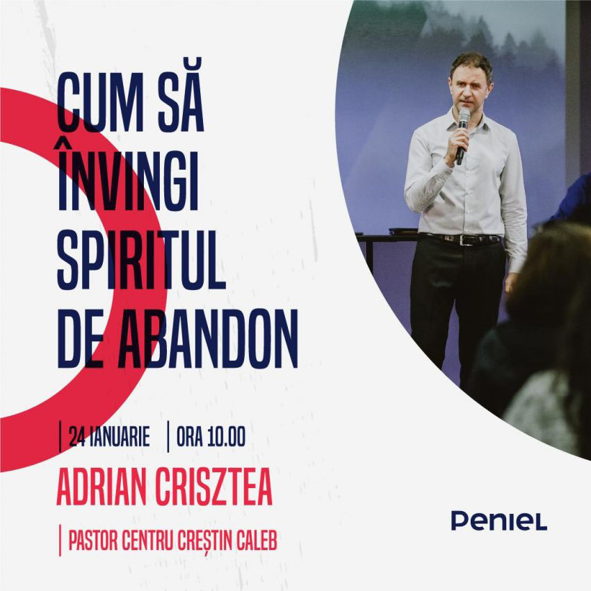 Adrian Crisztea la Biserica Peniel Bistriţa