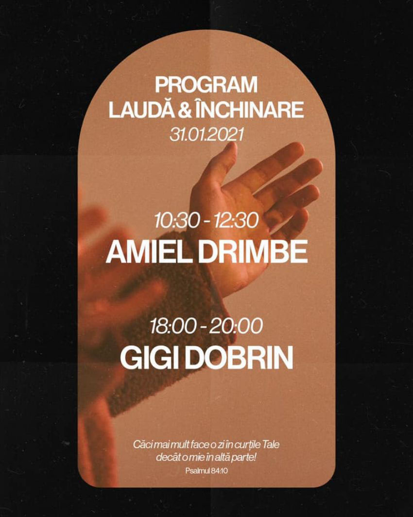 Amiel Drimbe la Biserica Biruinţa Sibiu