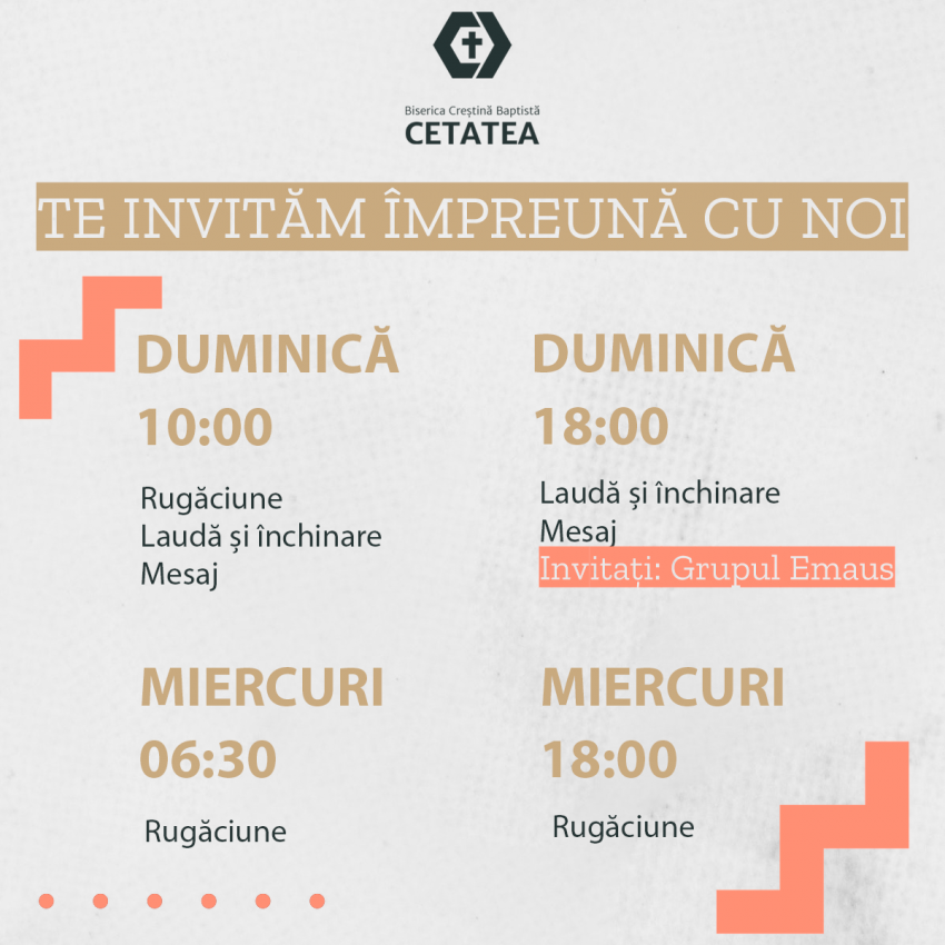 Grupul Emaus la Biserica Cetatea Alba Iulia