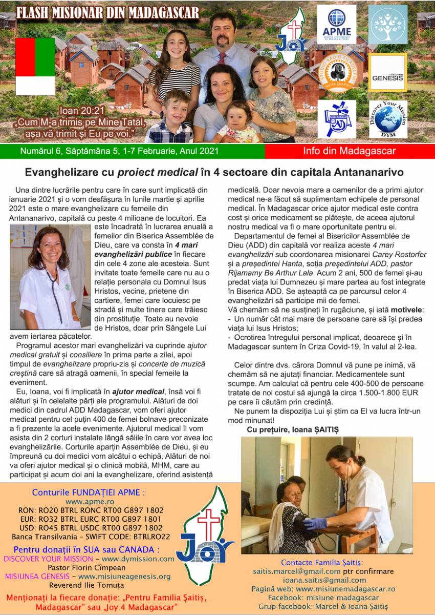 Flash Misionar din Madagascar Nr.6