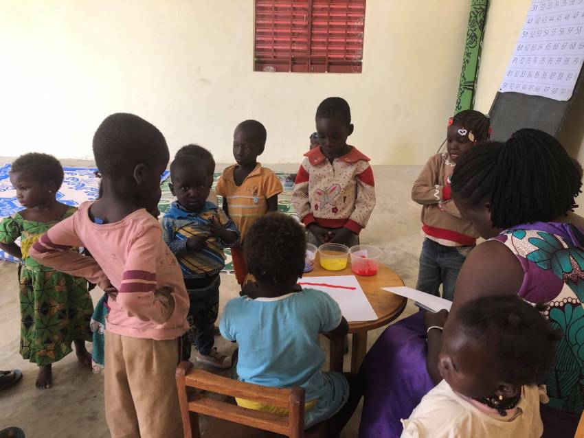 M. O., misionară în Africa: 