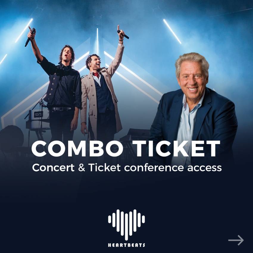 Super Ofertă: Biletul Combo pentru Conferința de leadership cu John Maxwell și Festivalul HeartBeats!