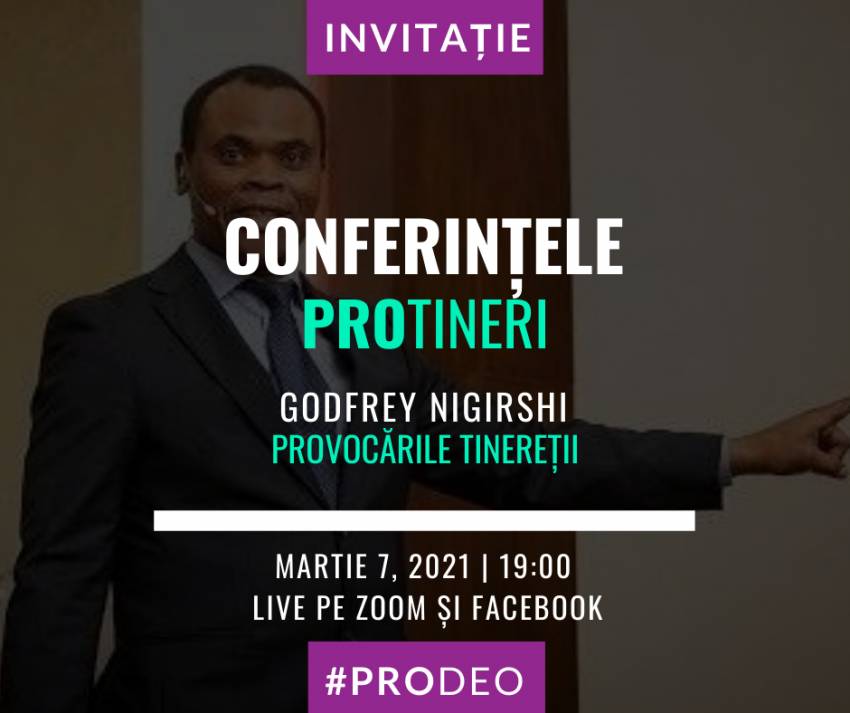 Godfrey Nigirshi la Comunitatea Iudeo-Mesianică Cluj-Napoca