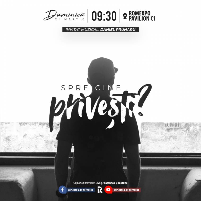 Daniel Prunaru la Biserica Renovatio Bucureşti