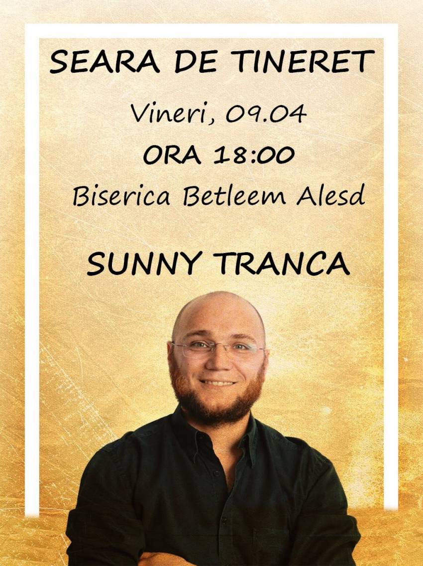 Sunny Trancă la Biserica Betleem Aleșd