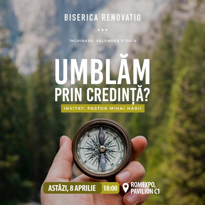 Mihai Harii la Biserica Renovatio București
