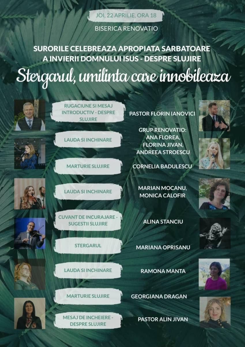 Ștergarul, umilința care înnobilează