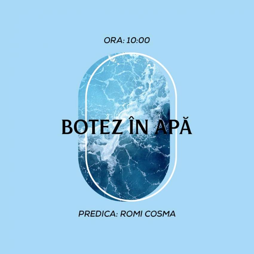 Botez la Biserica Filadelfia Oradea