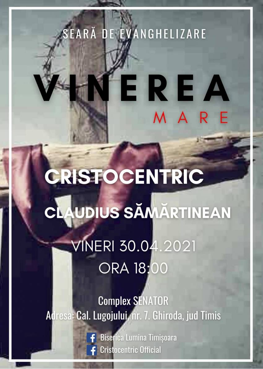 Cristocentric & Claudius Sămărtinean la Complex Senator Ghiroda