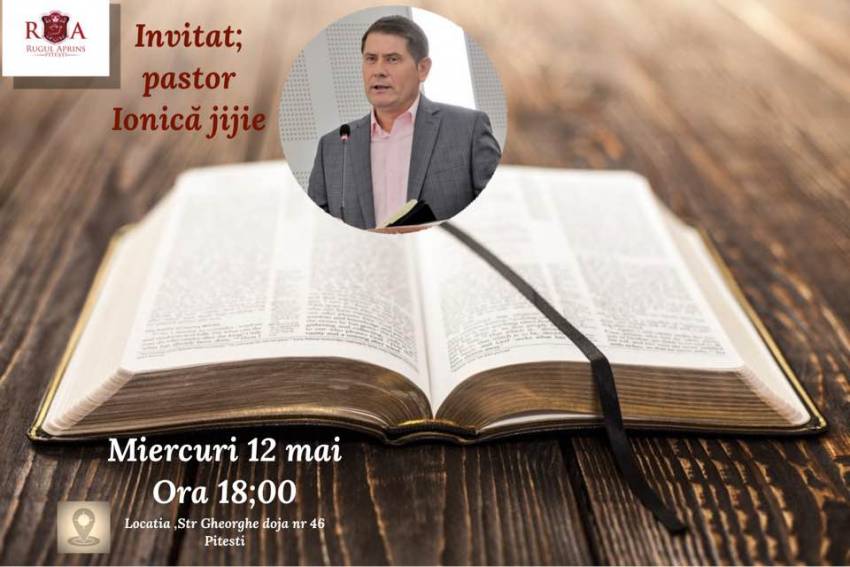 Ionică Jijie la Biserica Rugul Aprins Pitești