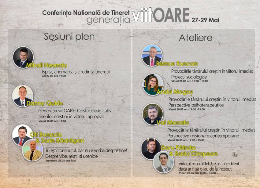 Conferința Națională a Liderilor de Tineret, și ÎN FORMAT ONLINE!