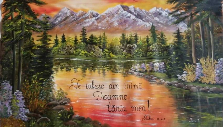 Botez la Prima Biserică din Fântânele, județul Prahova