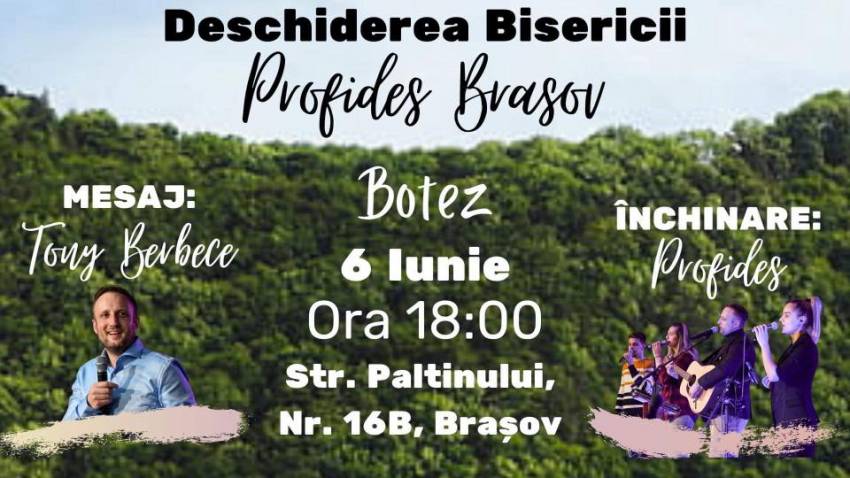 Deschiderea Bisericii Profides Brașov 