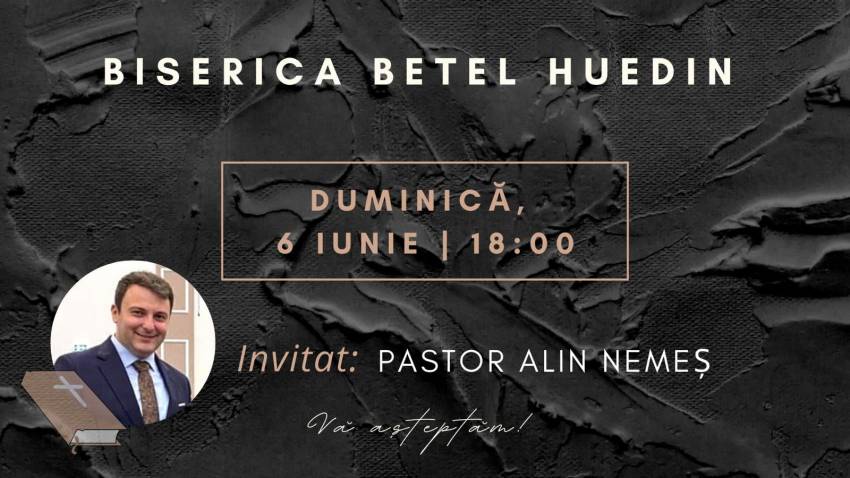 Alin Nemeş la Biserica Betel Huedin
