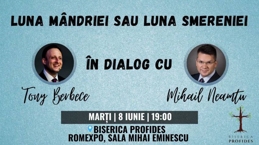 Mihai Neamțu la Biserica Profides Bucureşti