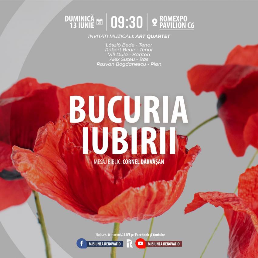 Cornel Dărvăşan şi Art Quartet la Biserica Renovatio Bucureşti