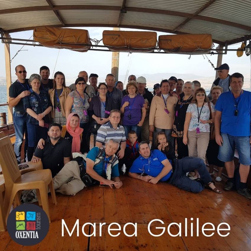 ✈️ Imnul Israelului în călătoria cu barca pe Marea Galileei | Oxentia Tourism
