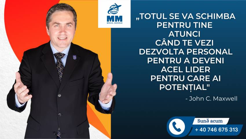 Dezvoltă liderul din tine 2.0 cu Mihail Manole