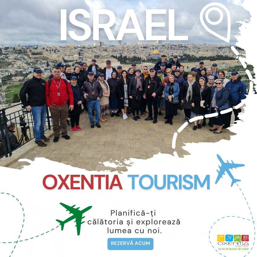 Grupul de pelerini din Suceava în Israel cu Oxentia Tourism, Martie 2023
