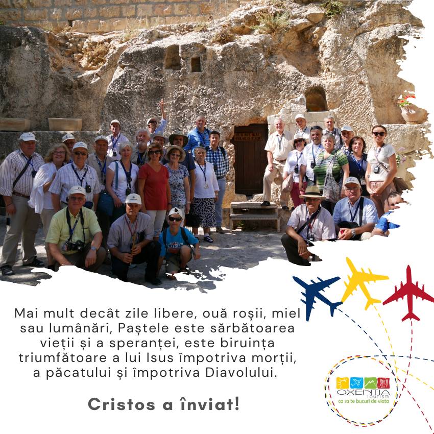 Cristos a înviat! - Oxentia Tourism vă dorește tuturor să aveți parte de bucurii și binecuvântări!