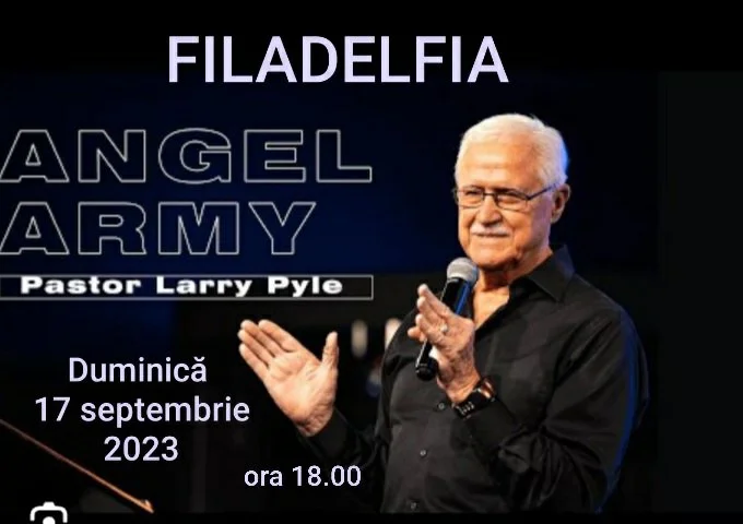 Larry Pyle la Biserica Filadelfia Suceava
