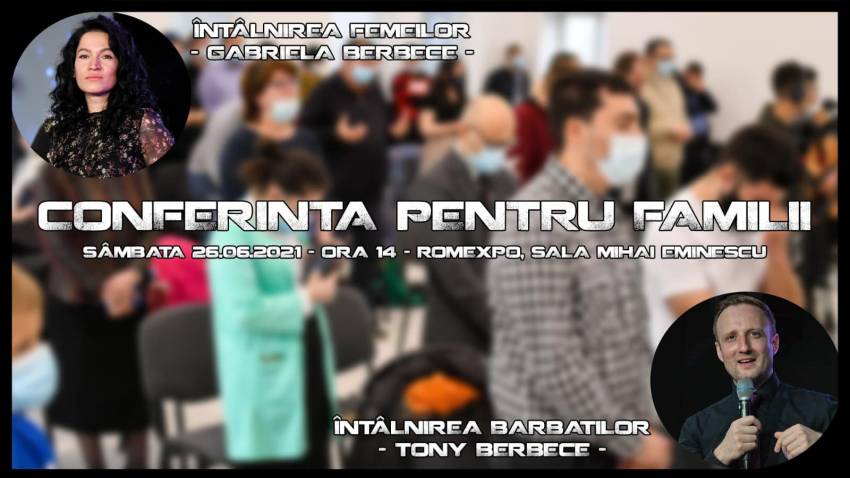 Conferință pentru familii la Biserica Profides București