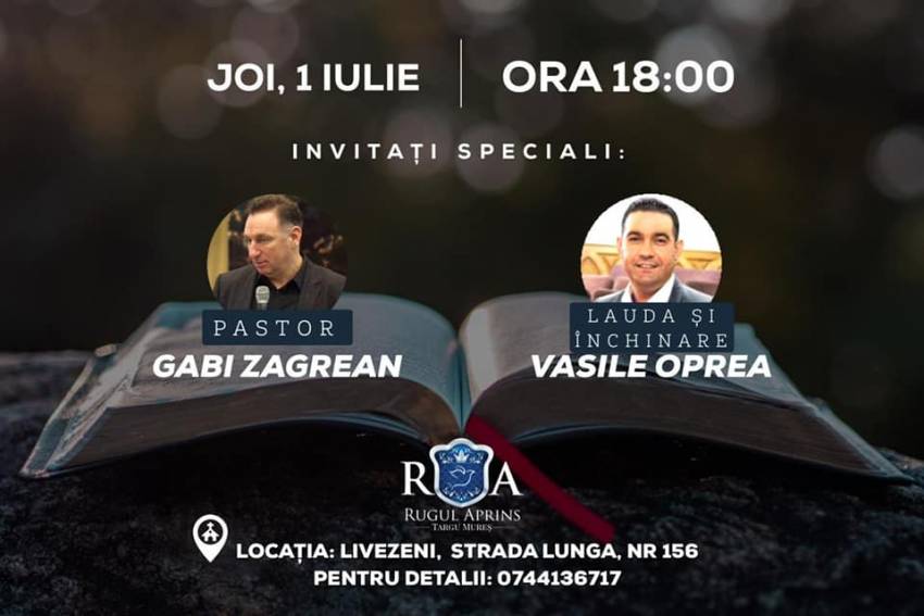 Evanghelizare cu Gabi Zăgrean și Vasile Oprea la Livezeni
