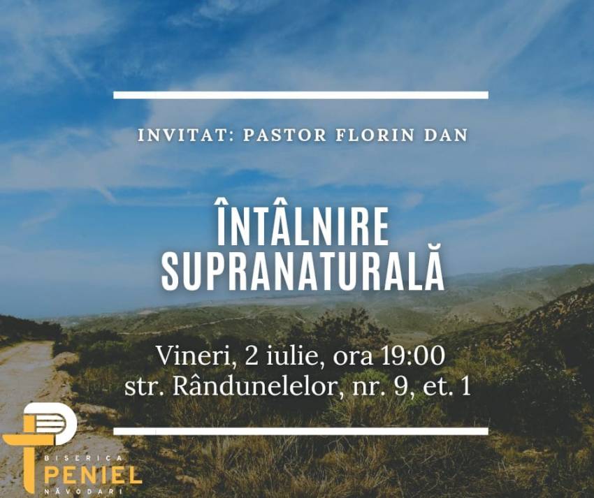 Florin Dan la Biserica Peniel Năvodari