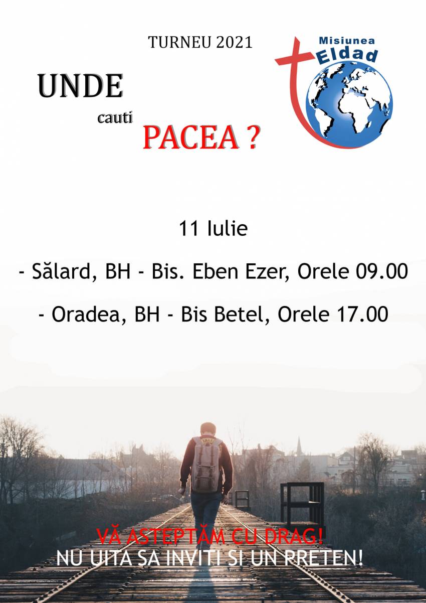 Grupul Eldad la Biserica Eben-Ezer Sălard și Biserica Betel Oradea