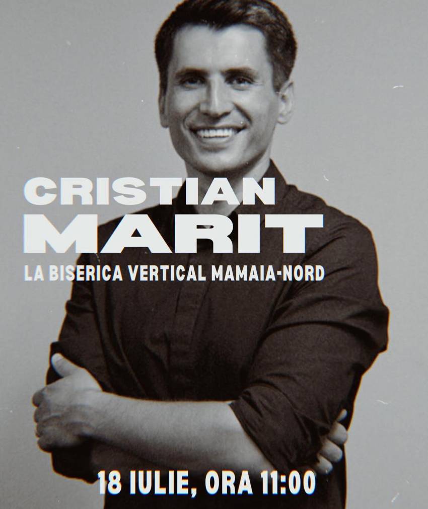 Cristian Mariț la Biserica Vertical Mamaia Nord