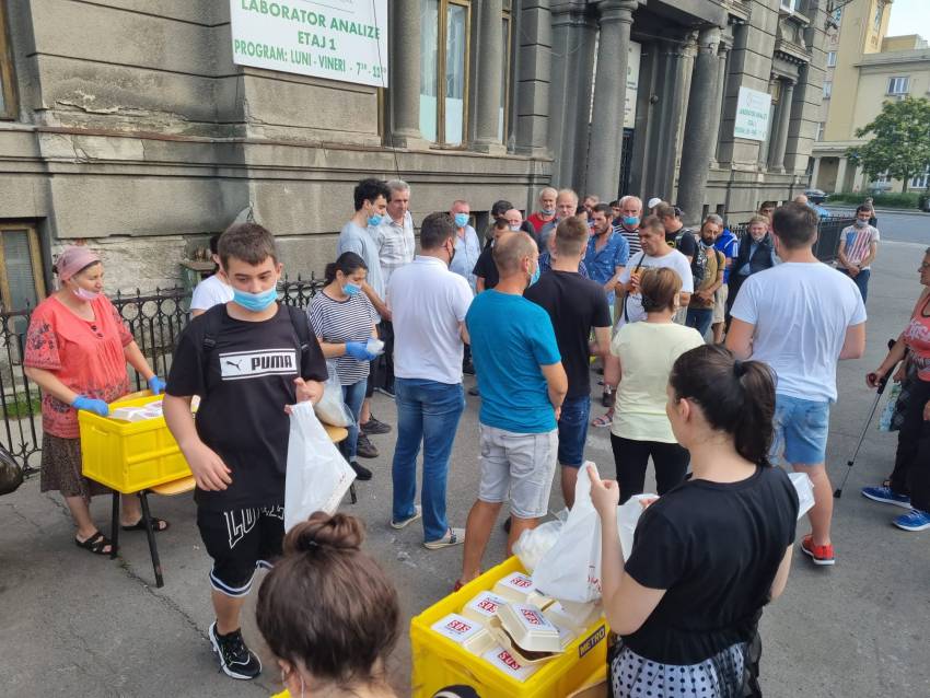 Samaritenii Renovatio, din nou la Gara de Nord București