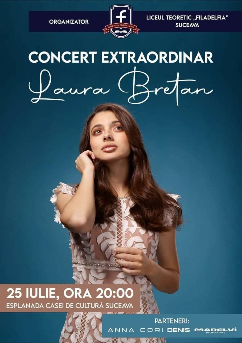 Concert Laura Bretan la Suceava