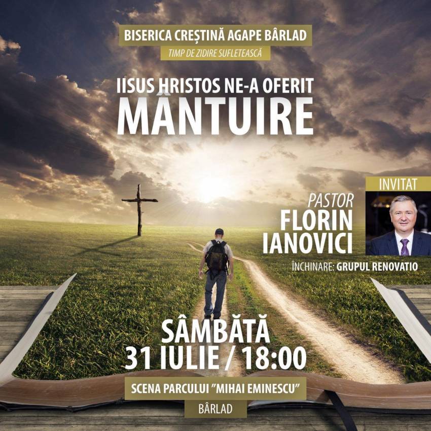 Evanghelizare cu Florin Ianovici la Bârlad