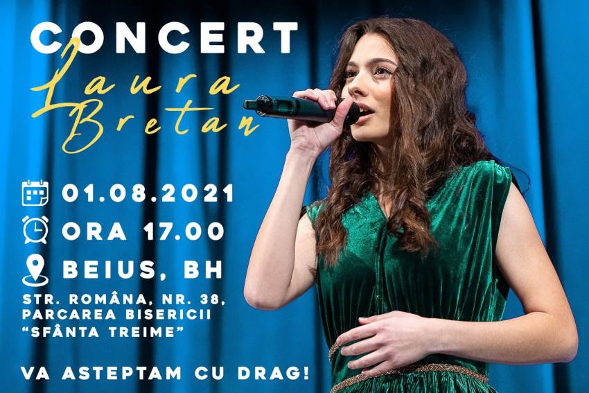 Laura Bretan la Biserica Sfânta Treime Beiuş