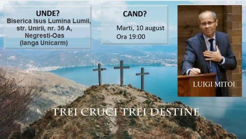 Luigi Miţoi la Biserica Isus Lumina Lumii Negrești-Oaș