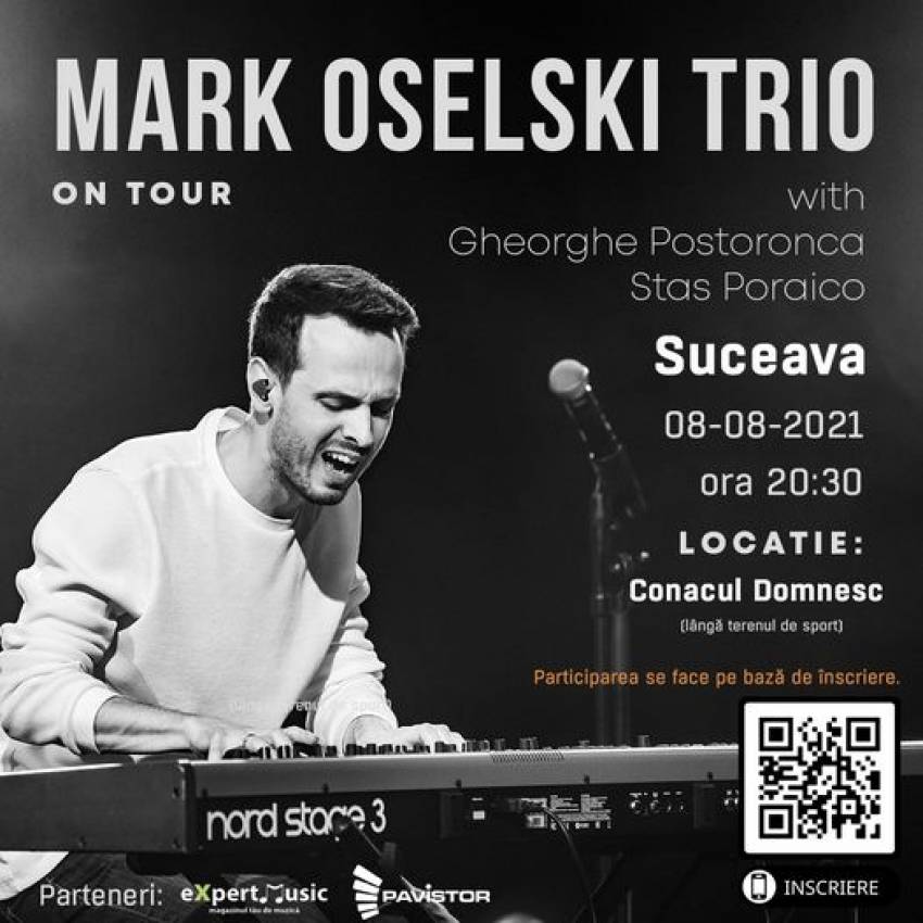 Concert Mark Oselski TRIO la Suceava