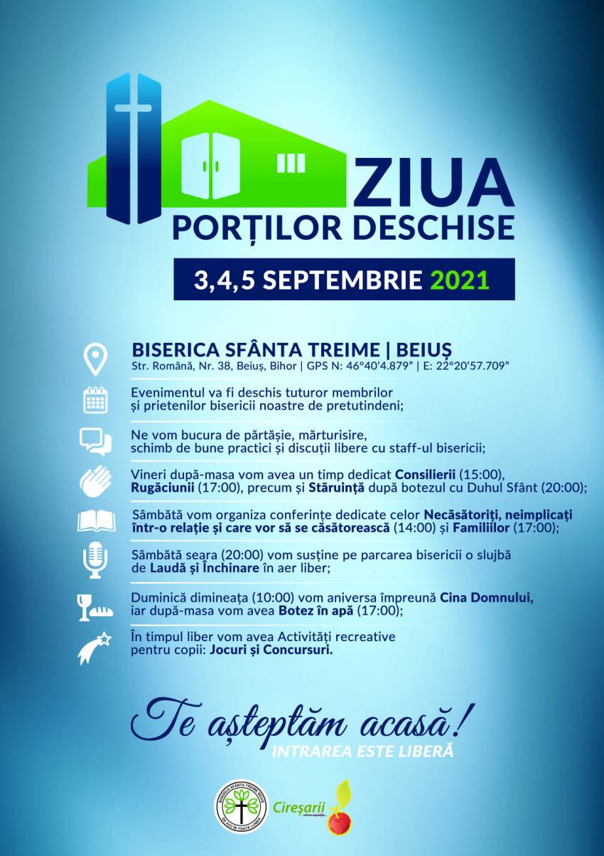 Ziua porților deschise la Biserica Sfânta Treime Beiuş