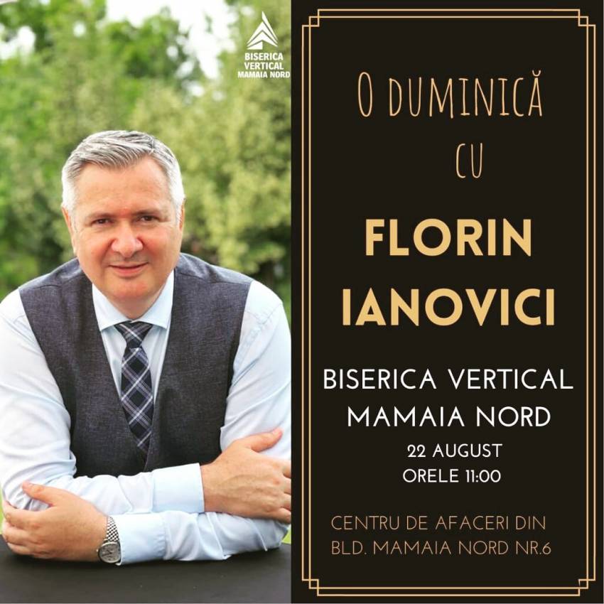 Florin Ianovici la Biserica Vertical Mamaia Nord