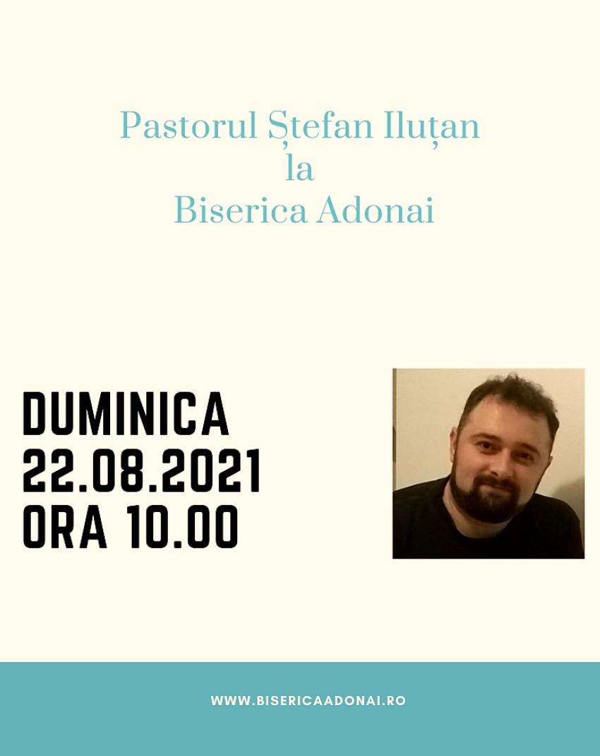 Ștefan Iluţan la Biserica Adonai București