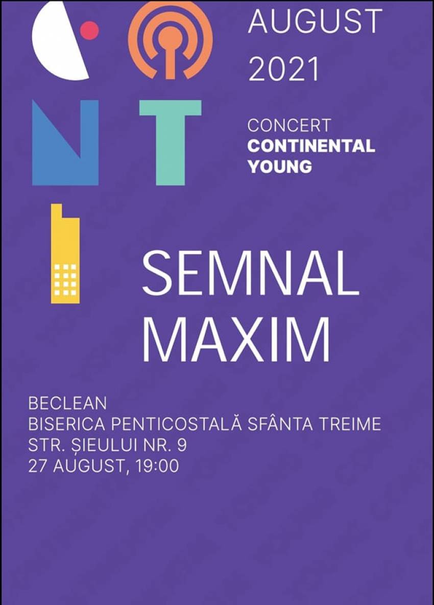 Concert Continental Young la Biserica Sfânta Treime Beclean