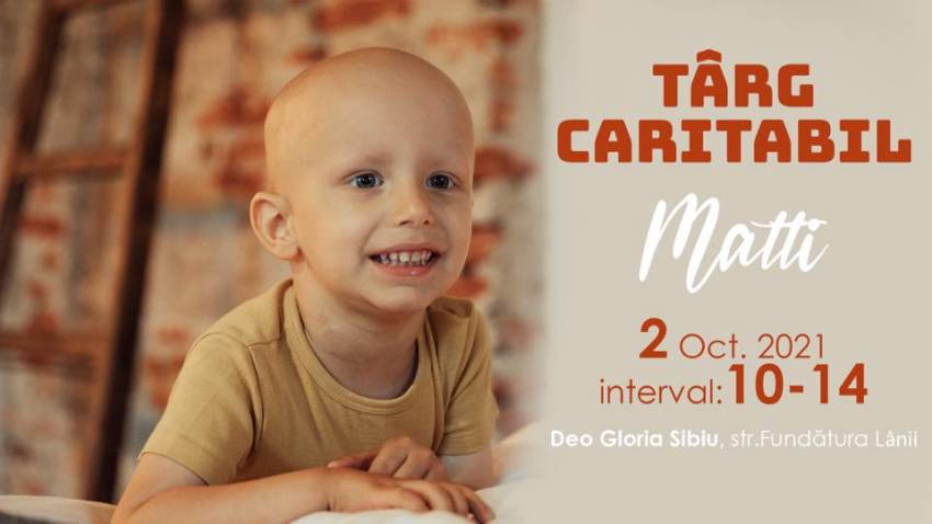 Târg caritabil pentru Matti