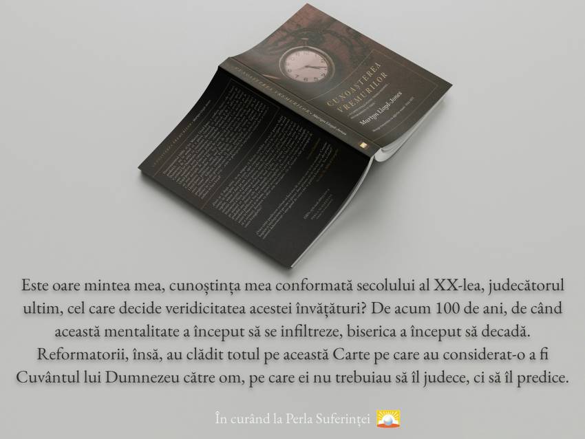 Noutate editorială: „Cunoașterea vremurilor” de Martyn Lloyd-Jones