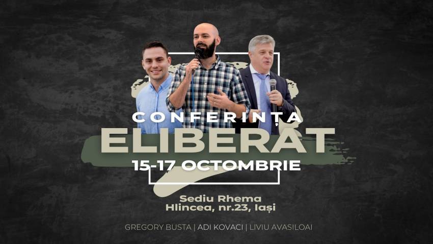 Biserica Rhema Iași: Conferința 