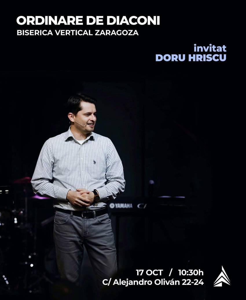 Doru Hriscu la Biserica Vertical Zaragoza