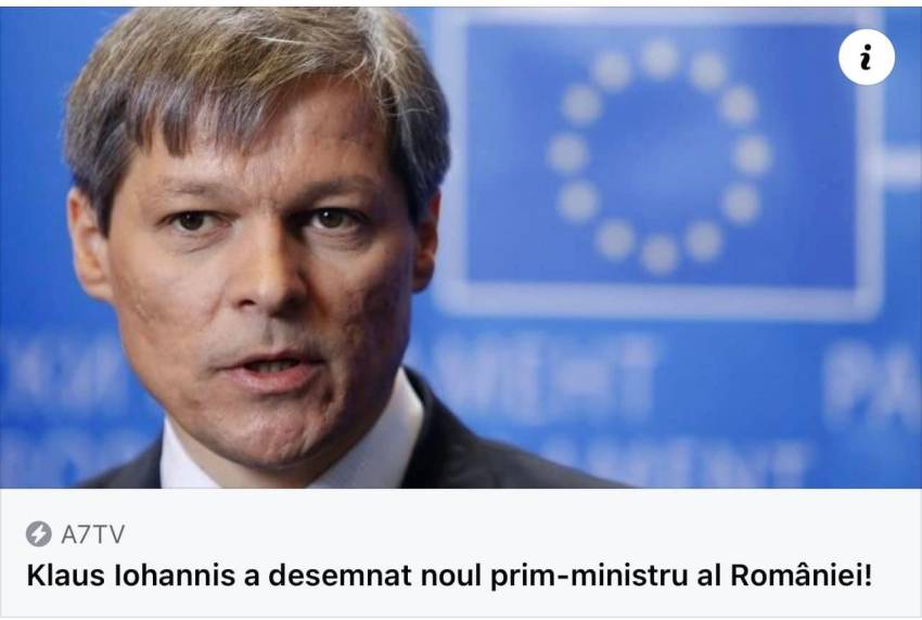 Domnule Dacian Cioloș, nu sunteți și Prim Ministrul meu…