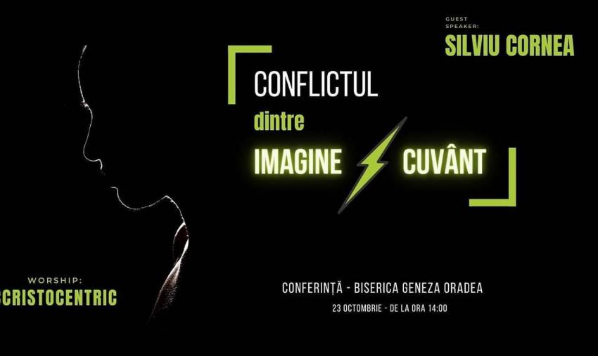 Conferință cu Siviu Cornea și Cristocentric la Biserica Geneza Oradea