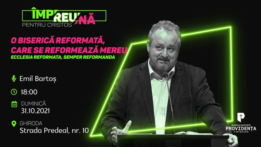 Emil Bartoș la Biserica Providența Timișoara