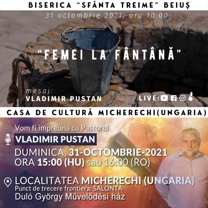 Vladimir Pustan la Casa de Cultură Micherechi, Ungaria